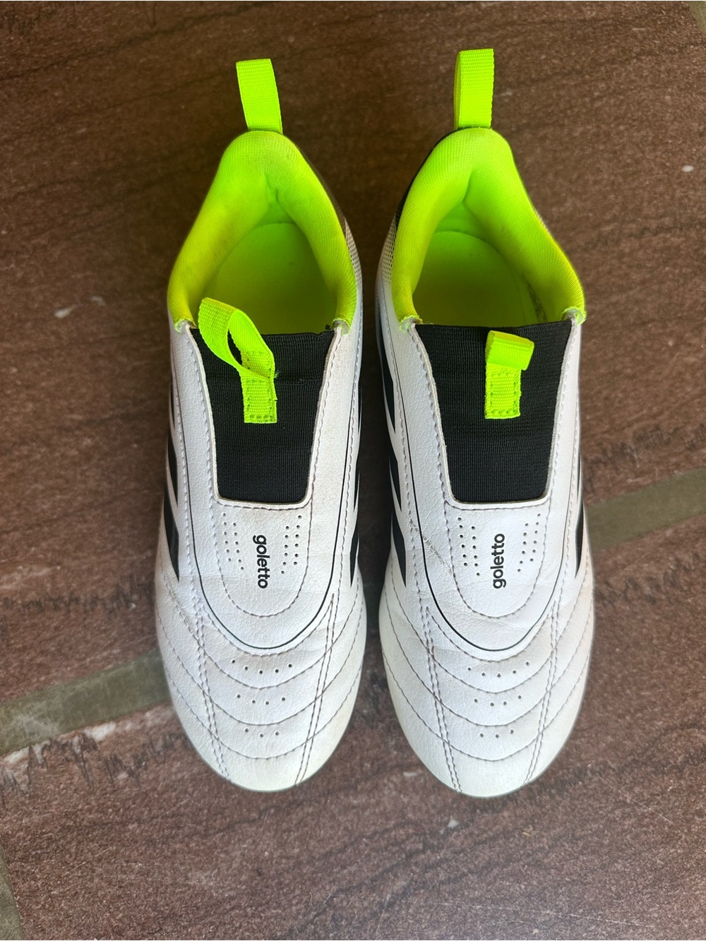Adidas Kids' Goletto IX FG/MG Laceless Soccer Cleats
